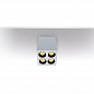 ART-N-GR44 SQ x4 LED светильник накладной   -  Накладные светильники 